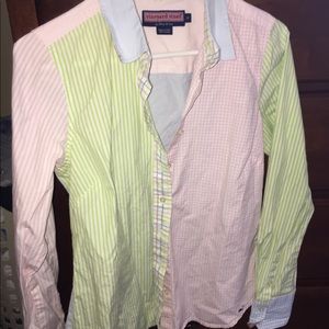 Multicolored Vineyard Vines Button Down Shirt | 6
